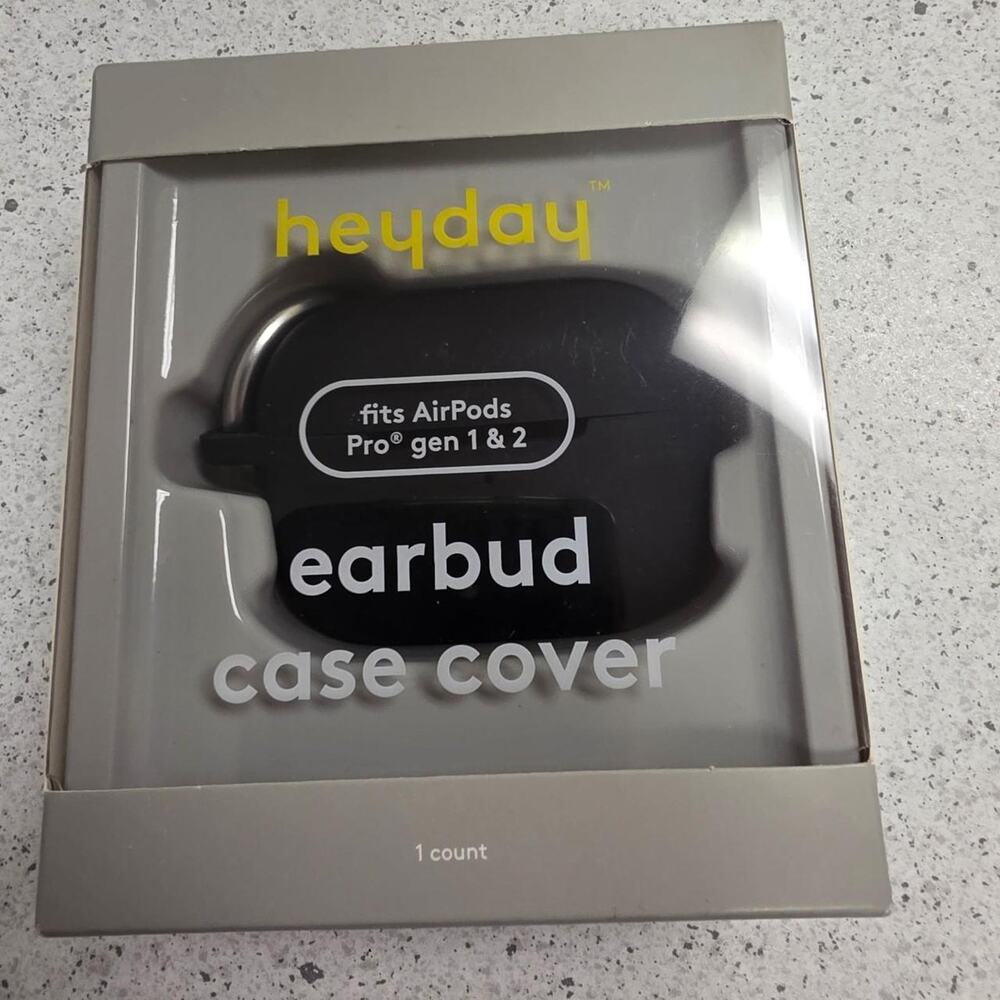 Heyday black airpods pro case cover - Brand new